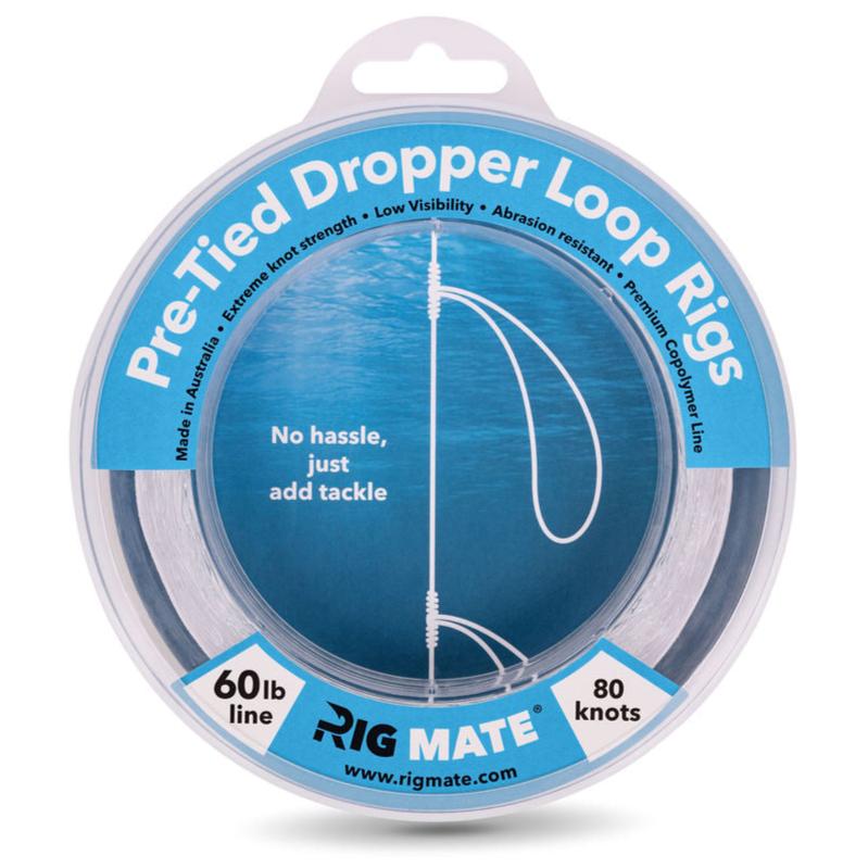 60 lb - Pre-tied dropper loop rigs